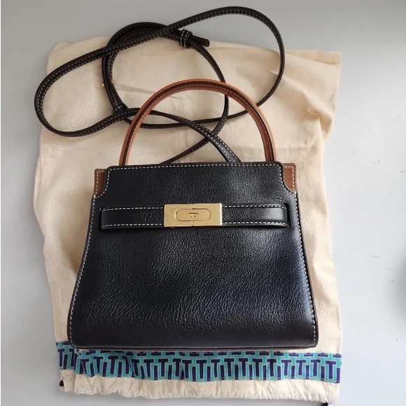 Tory Burch Petite Lee Radziwill Double Bag - Picture 1 of 8